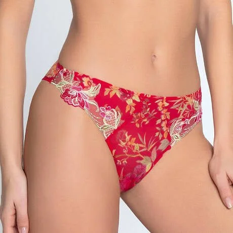 【LISE CHARMEL】新作★FORET RUBIS★ハイウエスト Lise charmel Fitting cup bra FORET RUBIS